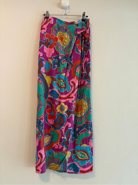 Dresses & Skirts - 1950- 1960s Andrade Vintage Wrap Maxi Skirt from Hawaii